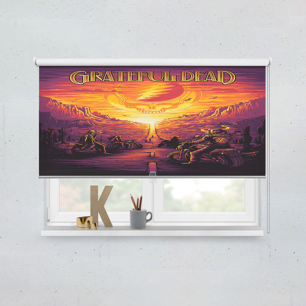Grateful Dead Dan Mumford Window Roller Blinds Shades