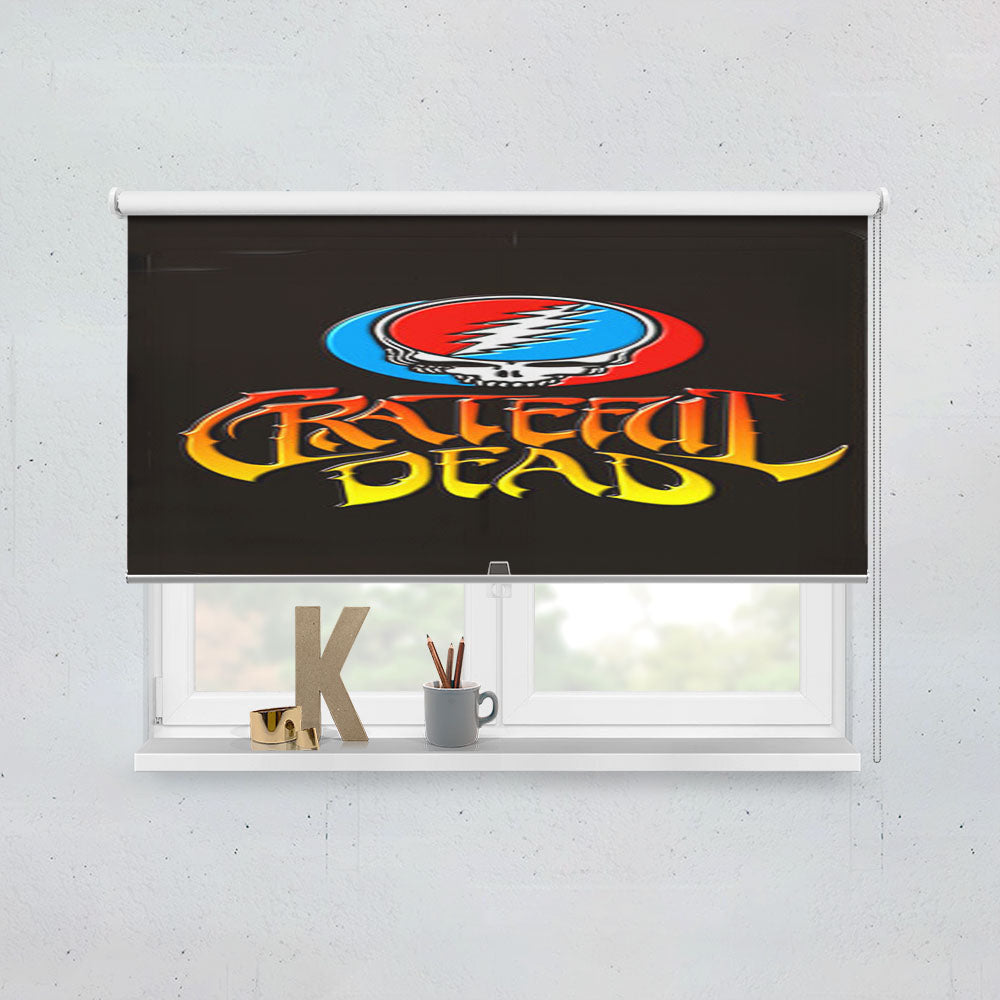 Grateful Dead Logo Window Roller Blinds Shades