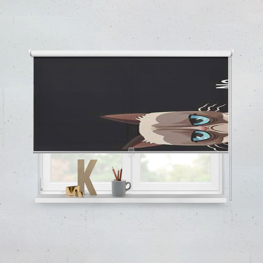 Grumpy Cat No  Window Roller Blinds Shades