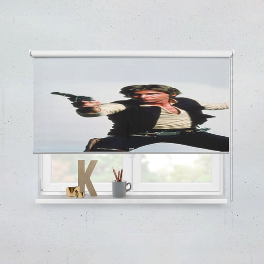 Guns Han Solo Star Wars Window Roller Blinds Shades
