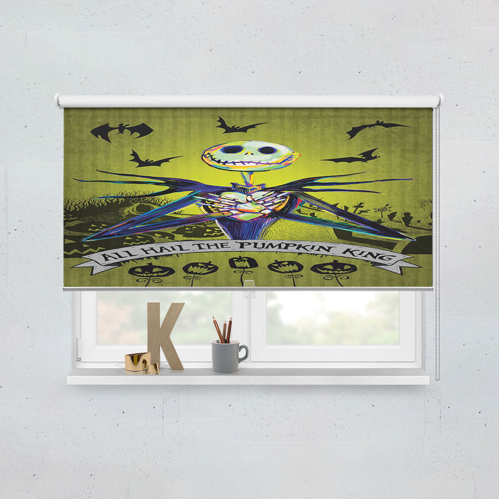 Hail The Pumpkin King Window Roller Blinds Shades