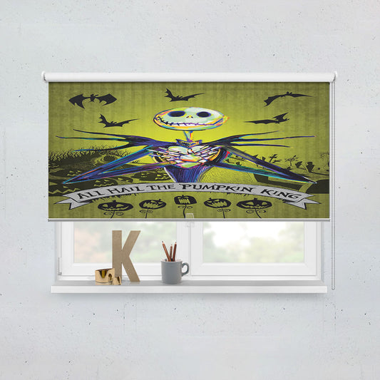 Hail The Pumpkin King Window Roller Blinds Shades