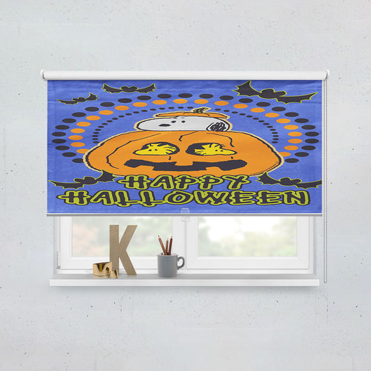 Halloween Snoopy Jack O'Lantern Window Roller Blinds Shades
