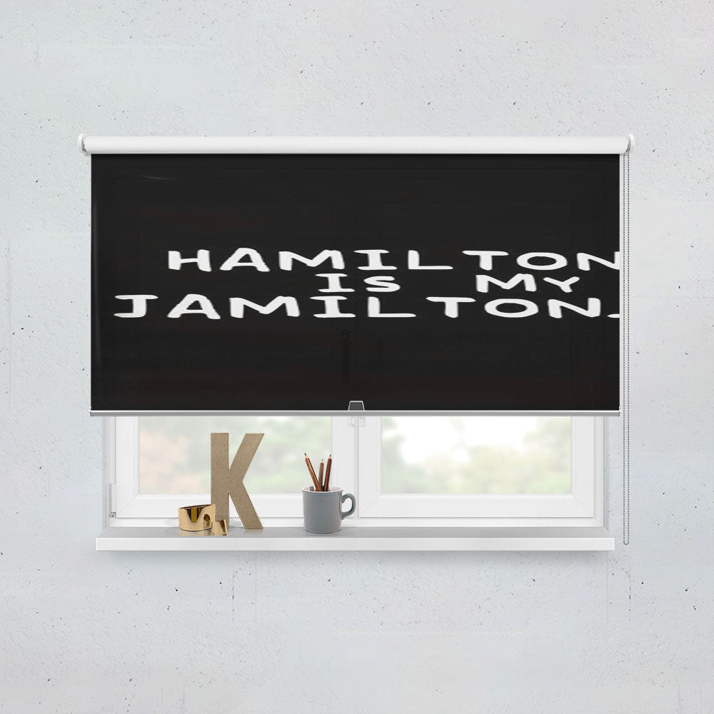 Hamilton Is My Jamilton Window Roller Blinds Shades
