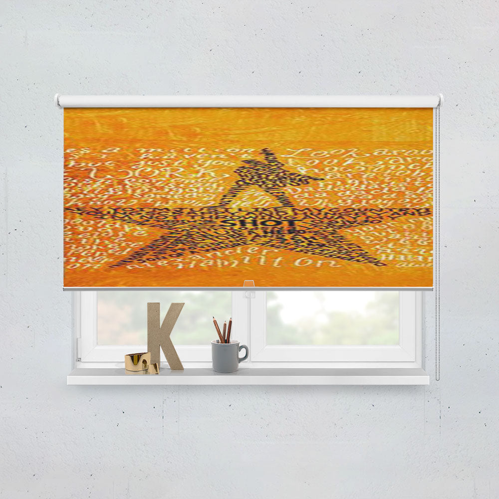 Hamilton Musical Lyrics Window Roller Blinds Shades