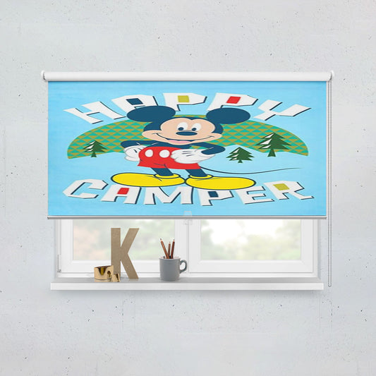 Happy Camper Mickey Window Roller Blinds Shades