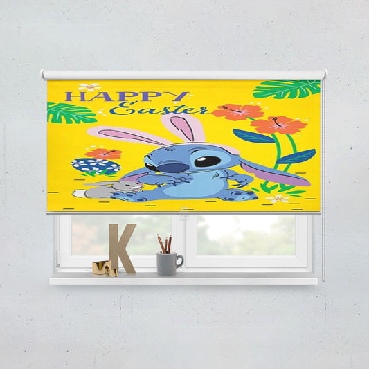 Happy Easter Stitch Window Roller Blinds Shades