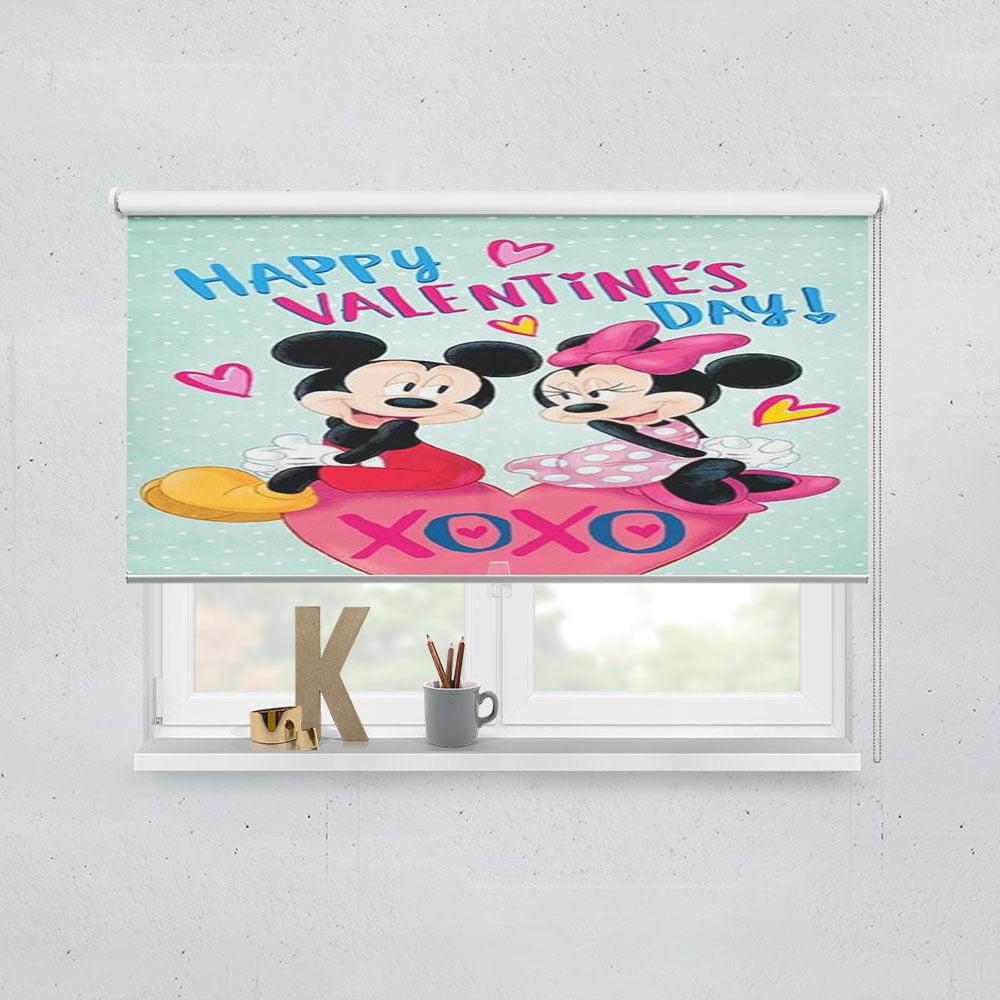 Happy Valentine'S Day Snoopy Window Roller Blinds Shades