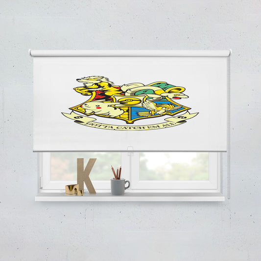 Harry Potter Pokemon Crossover Window Roller Blinds Shades