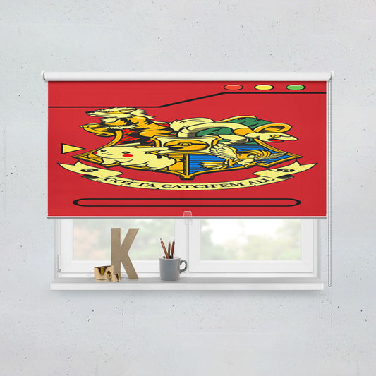 Harry Potter Pokemon Window Roller Blinds Shades