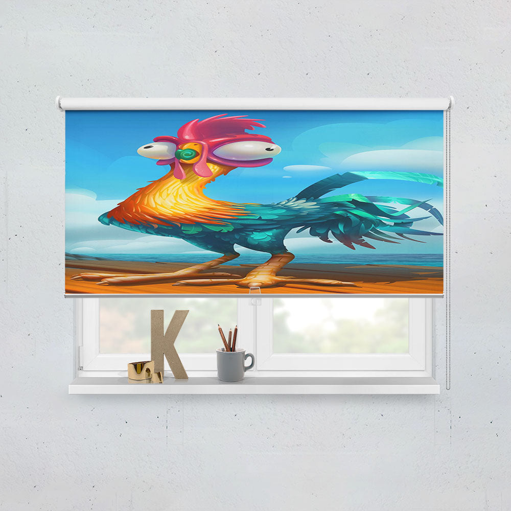 Hei Hei Chicken Moana Art Window Roller Blinds Shades