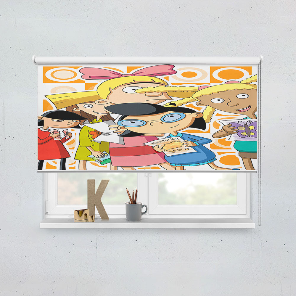 Helga Phoebe Rhonda Hey Arnold Girl Characters Window Roller Blinds Shades