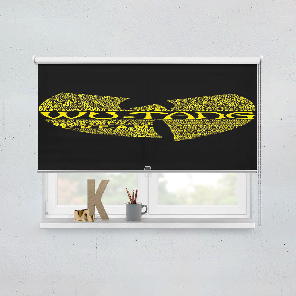 Hip Hop Rap Wu Tang Clan Window Roller Blinds Shades
