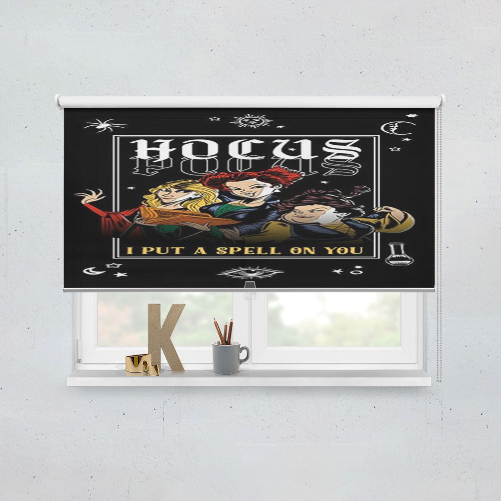 Hocus Pocus Put A Spell On You Window Roller Blinds Shades