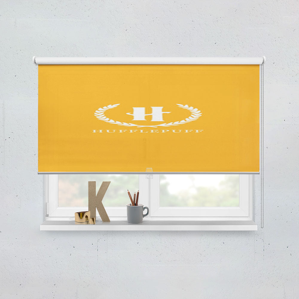 Hufflepuff Window Roller Blinds Shades