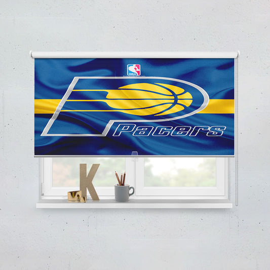 Indiana Pacers Basketball Club Logo Window Roller Blinds Shades