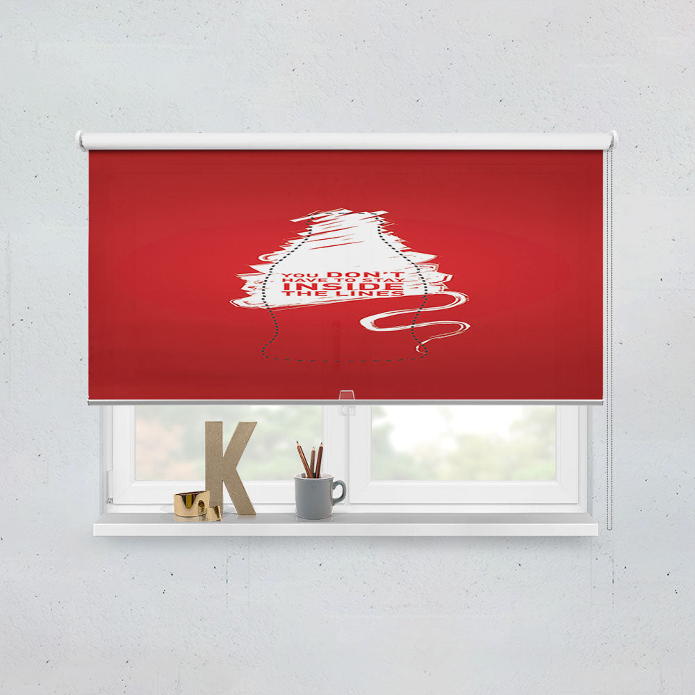 Inside The Lines Coca Cola Window Roller Blinds Shades