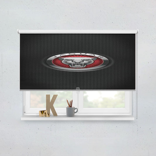 Jaguar Logo Window Roller Blinds Shades