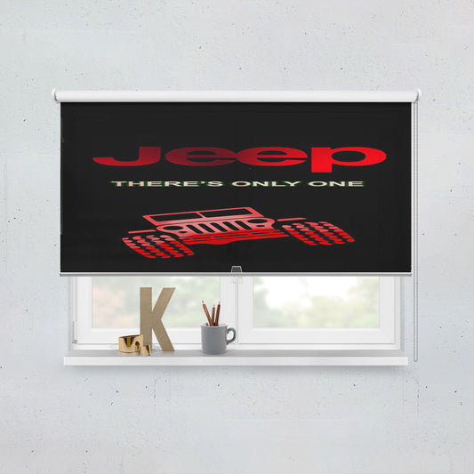 Jeep Only One Window Roller Blinds Shades