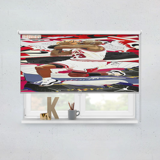 Jordan 23 Retro Window Roller Blinds Shades
