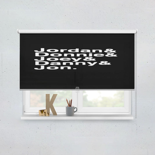 Jordan Knight Donnie Wahlberg Boy Band Fandom Nkotb Window Roller Blinds Shades
