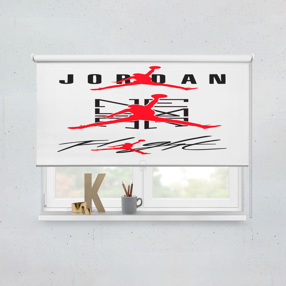 Jordan Logo Window Roller Blinds Shades