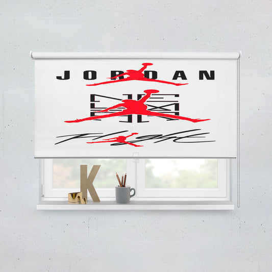 Jordan Logo Window Roller Blinds Shades