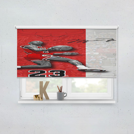 Jordan Player Nba 23 Window Roller Blinds Shades
