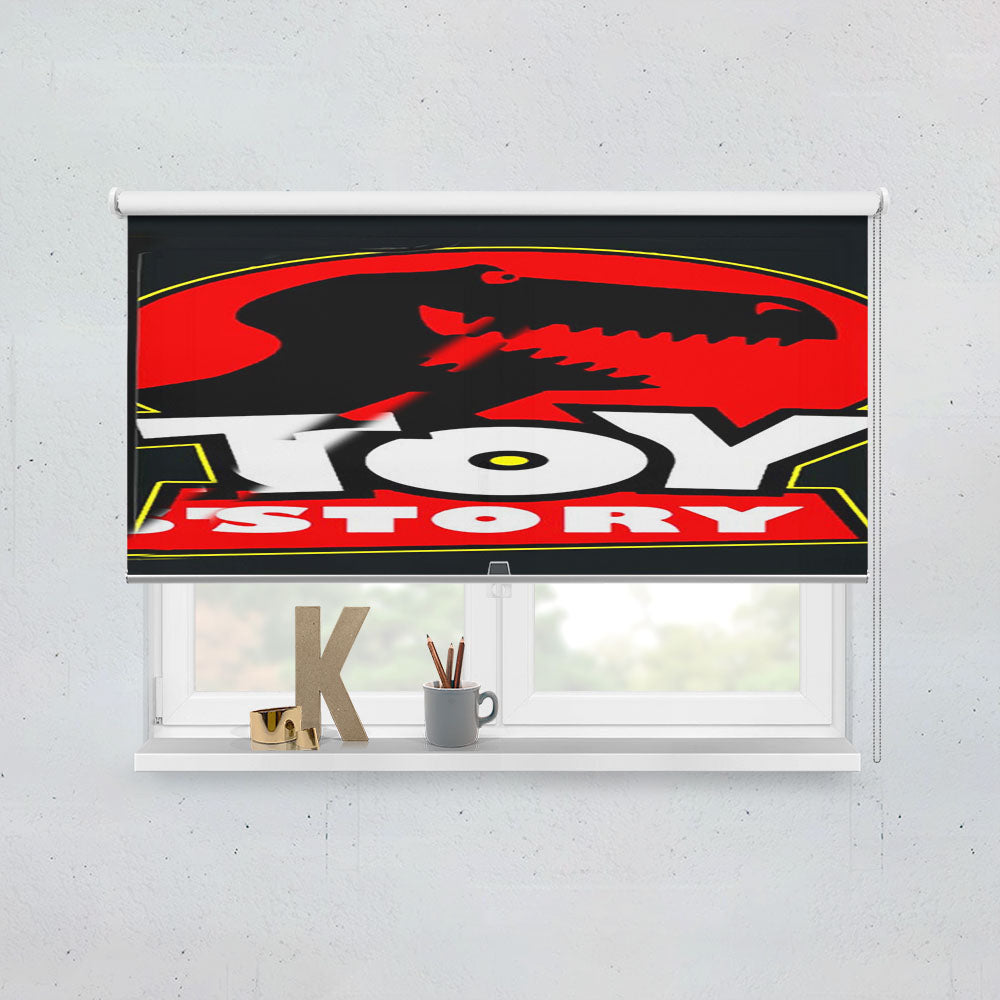 Jurassic Park Toy Story Logo  Window Roller Blinds Shades