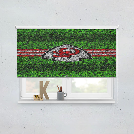 Kansas City Chiefs Symbol Window Roller Blinds Shades