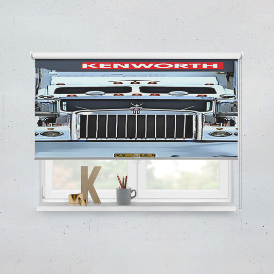 Kenworth Truck Logo Window Roller Blinds Shades