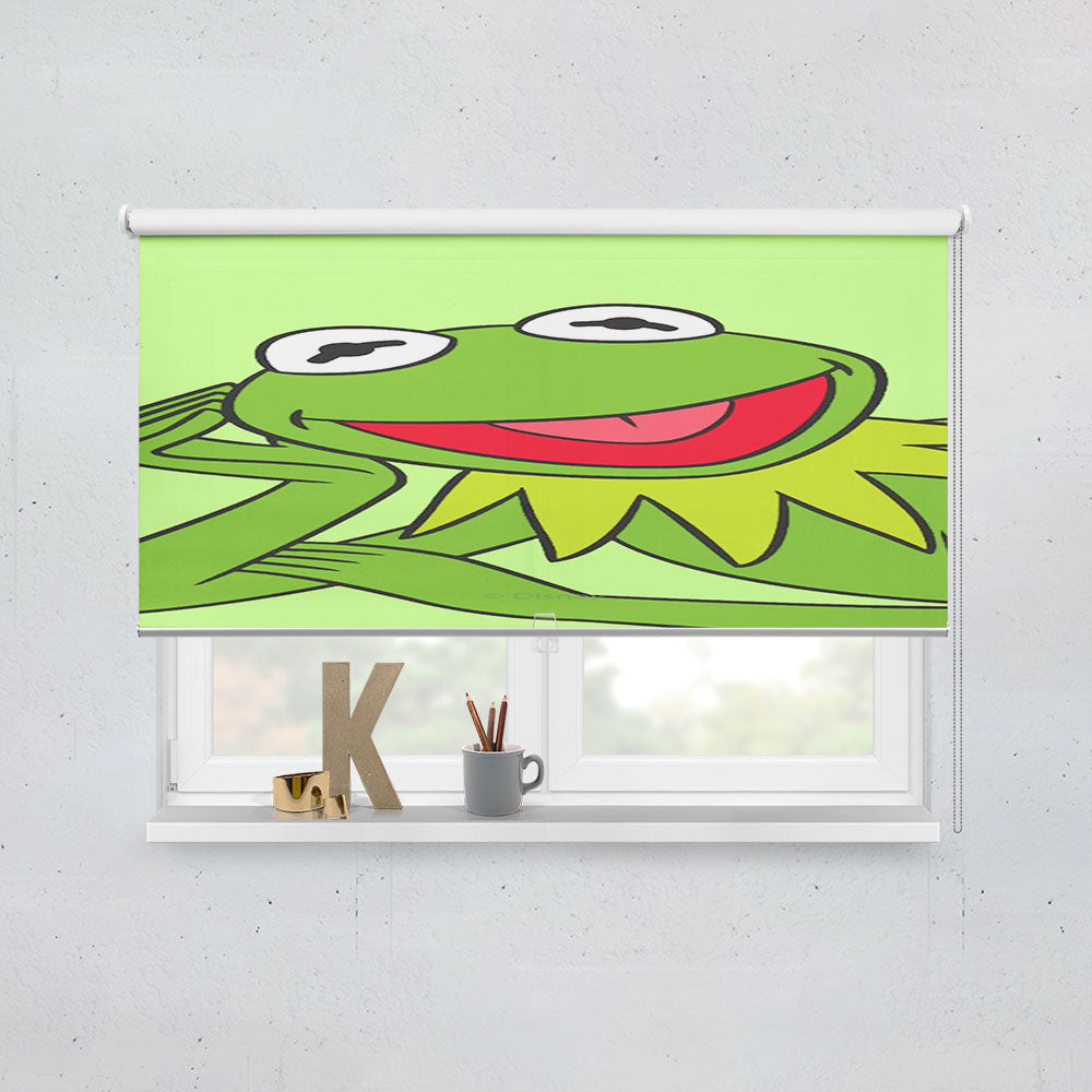 Kermit The Frog Doll Vector Window Roller Blinds Shades