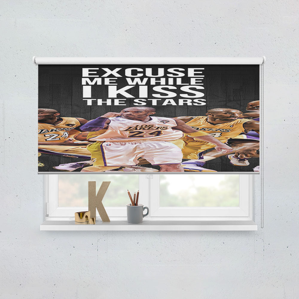 Kobe Bryant 24 La Lakers Window Roller Blinds Shades