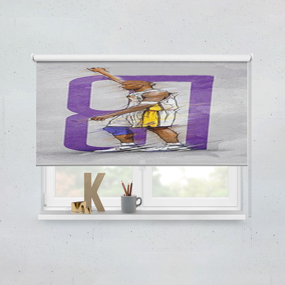 Kobe Bryant 81 Points Window Roller Blinds Shades