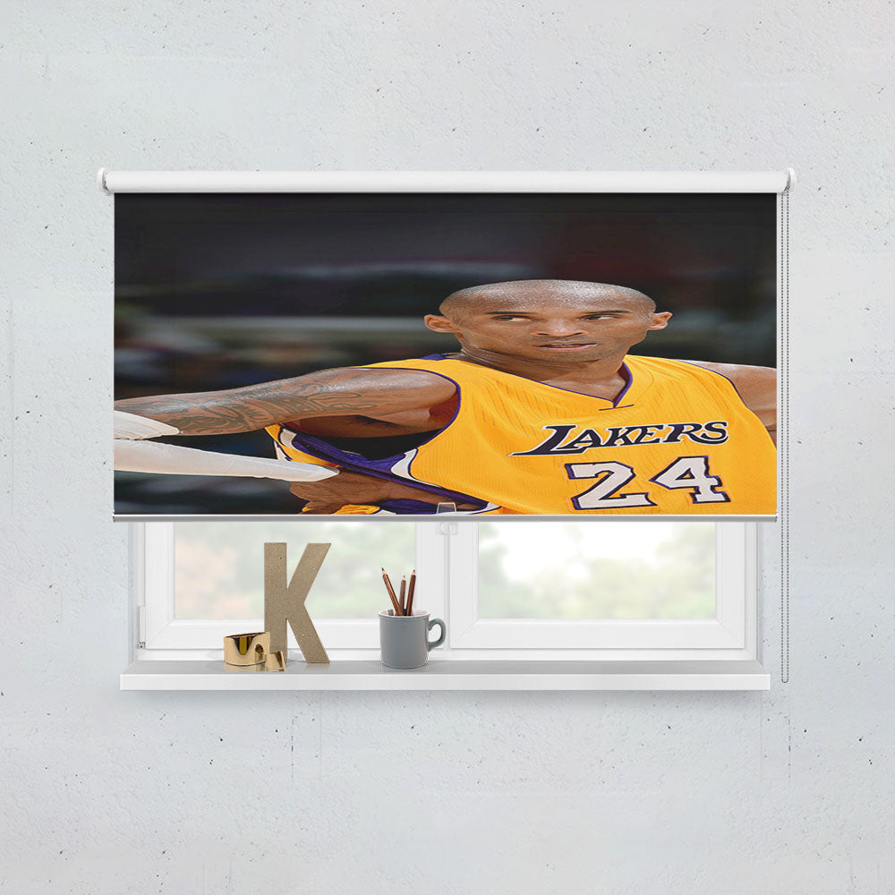 Kobe Bryant Lakers Nba Basketball Window Roller Blinds Shades