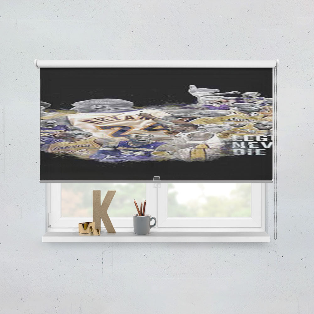 Kobe Bryant Legends Never Die Window Roller Blinds Shades