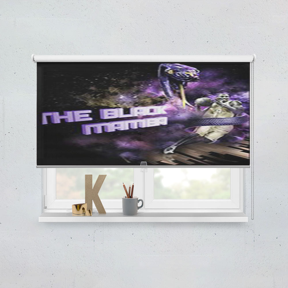 Kobe Bryant The Black Mamba Window Roller Blinds Shades