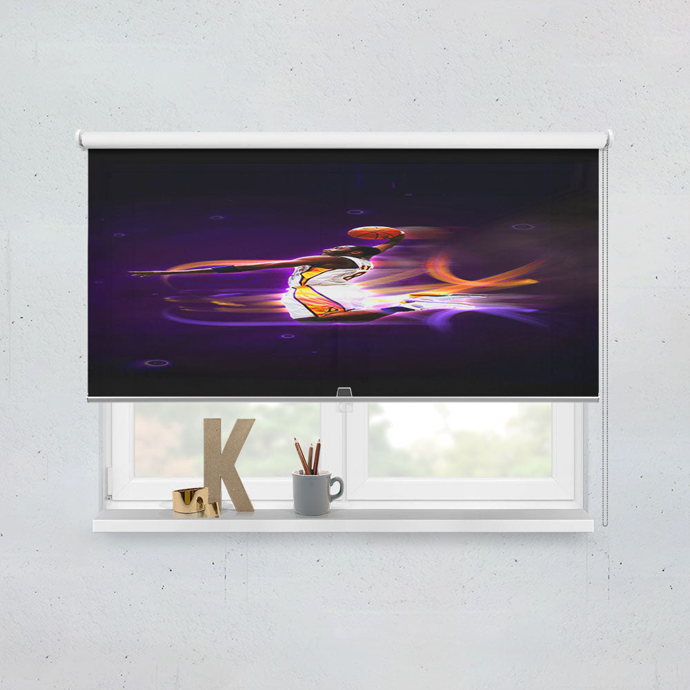 Kobe Slamdunk Glowing Window Roller Blinds Shades