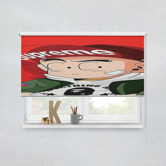 Krillin Hypebeast  Window Roller Blinds Shades