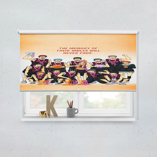 Kuroko No Basket Champion Never Fade Quotes Window Roller Blinds Shades