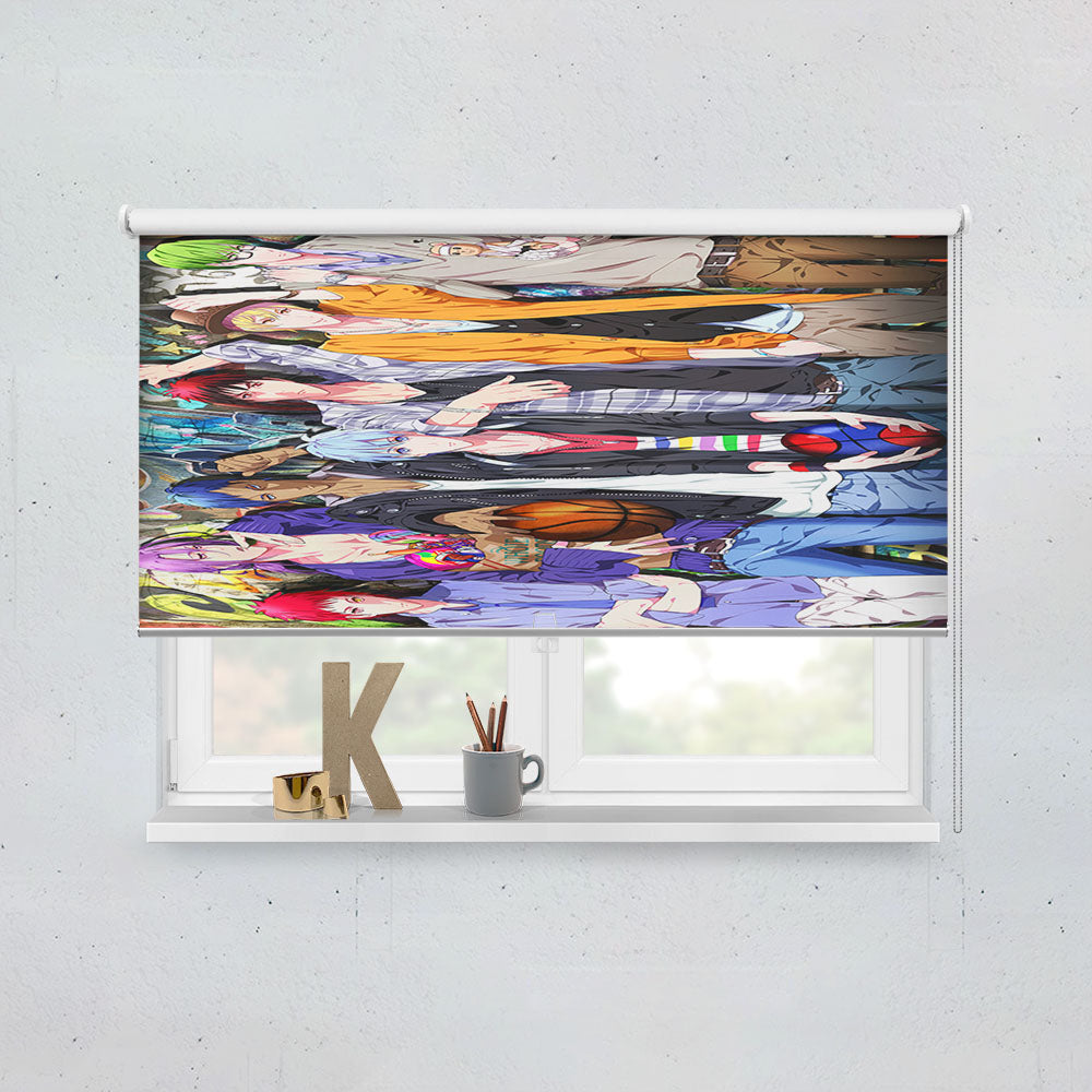 Kuroko No Basket Team Casual Style Window Roller Blinds Shades
