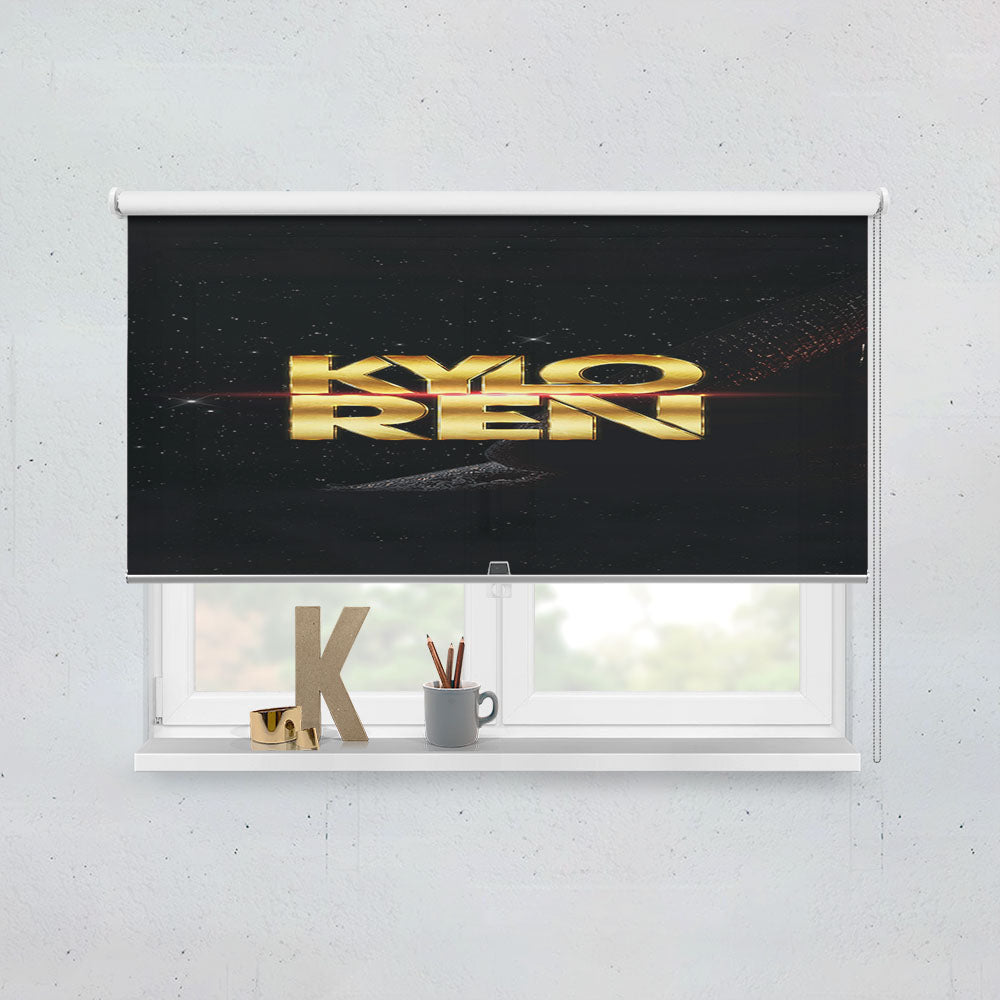 Kylo Ren Star Wars The Force Awakens Wallpaper Window Roller Blinds Shades