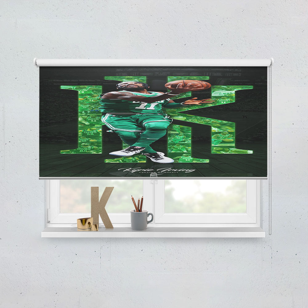 Kyrie Irving Green Window Roller Blinds Shades