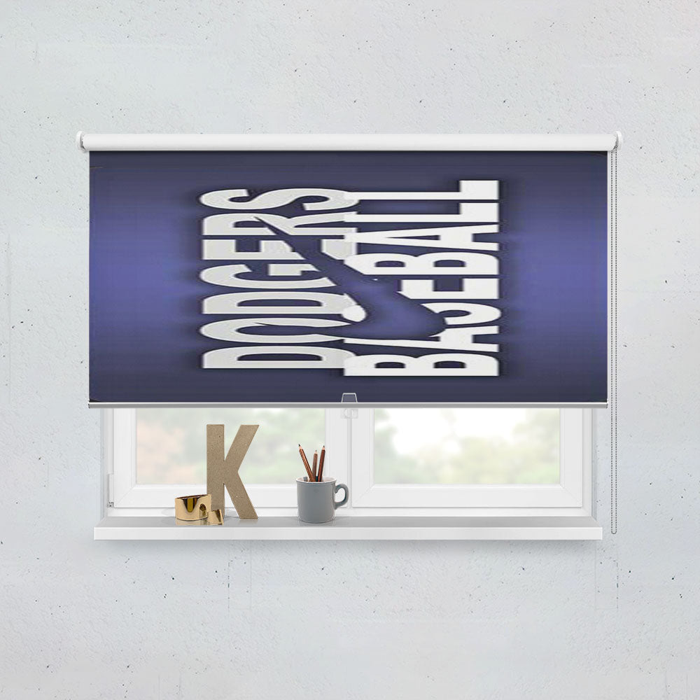La Dodgers Nike Fade Window Roller Blinds Shades