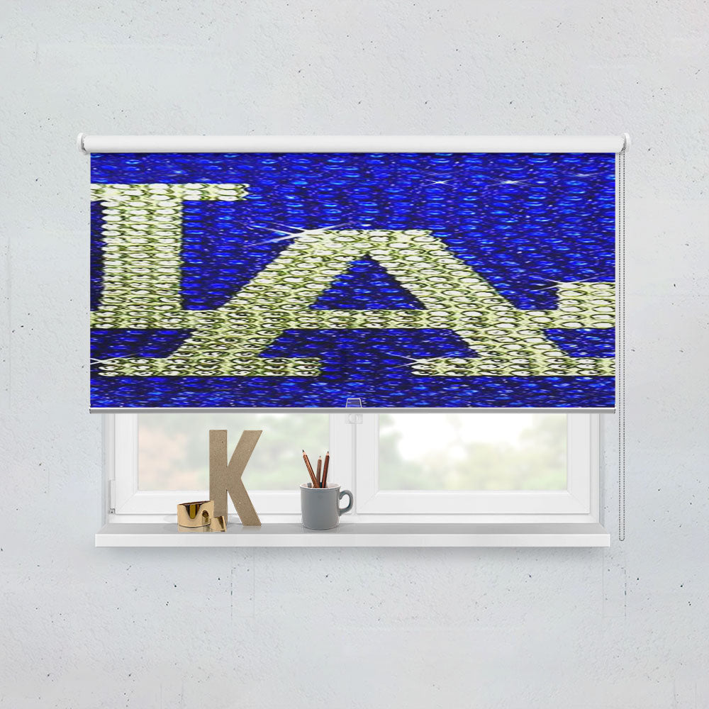 La Los Angeles Dodgers Diamond Window Roller Blinds Shades