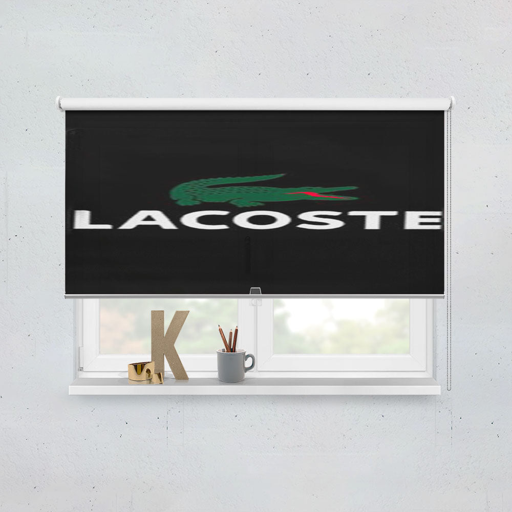 Lacoste Logo Window Roller Blinds Shades