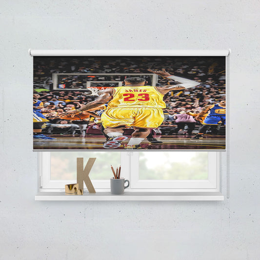 Lebron James 6 Shirt 2 Window Roller Blinds Shades