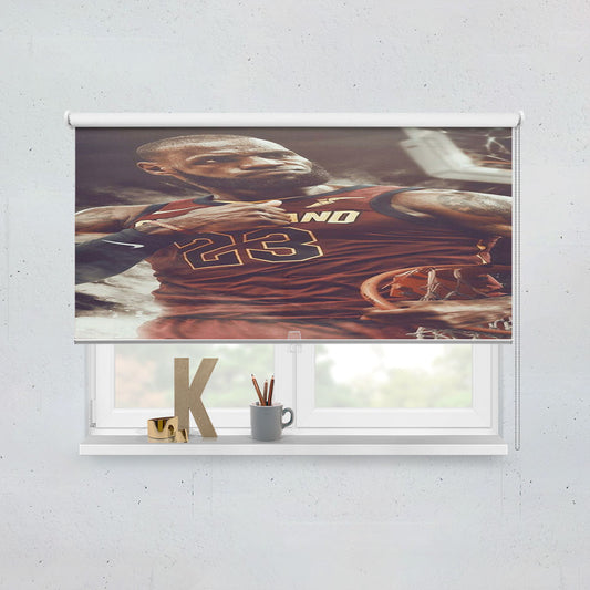 Lebron James 6 Shirt Window Roller Blinds Shades