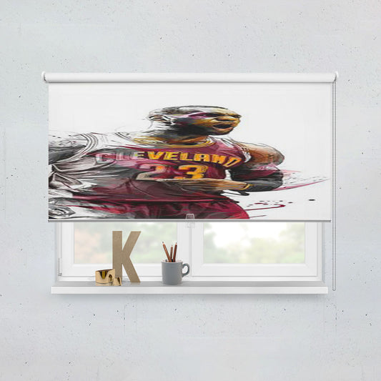 Lebron James Art Window Roller Blinds Shades
