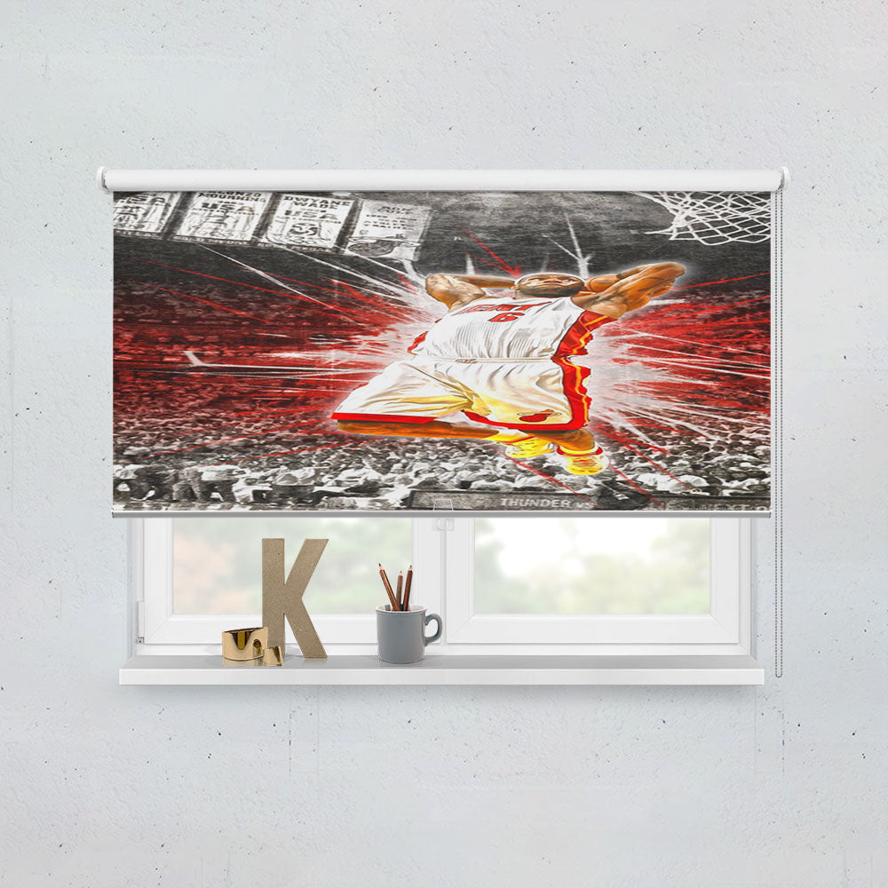 Lebron James Best Artwork Window Roller Blinds Shades